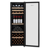 LeCavist 168 Bottle Single Zone Wine Cabinet Stainless Steel LEK168PVX image NaN