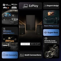 Hisense 4.1.2 Channel Home Theatre System with Dolby Atmos HT-SATURN hero image