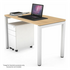 Jason.L 1000 x 600 Quadro Square Leg Home Office Desk - Maple QDS1006.W.ME image NaN