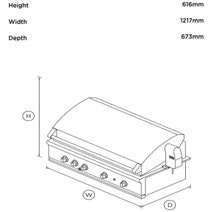 DCS Series 7 48-Inch Grill with Rotisserie Natural Gas BGB48-BQAR-N hero image