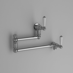 Astra Walker Signature Pot Filler with White Porcelain Lever Handles A50-26-PL-00 hero image