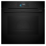 Bosch Series 8 Accentline 60cm Built-In Oven with Added Steam Function Black HRG978NB1A hero image