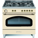  Fratelli 90cm Venezia Dual Fuel Ivory Freestanding Oven VE29650FEMIVO hero image