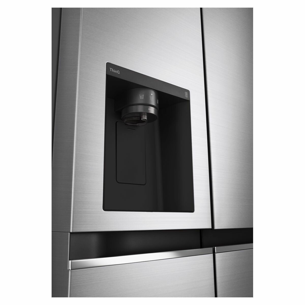 LG 635L Side by Side Frost Free Non Plumbed Fridge GS-N635PL hero image