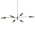 CTO Lighting Axis Large Six Pendant Light - Bronze AXIPELBZSG image NaN