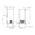 Hoshizaki 145kg Self Contained IM Cube Ice Maker with Drain Pump IM-240PE-23-F image NaN