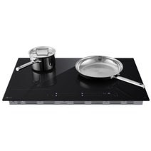 LG Series 7 80cm Induction Cooktop 4 Cooking Zones including 1 Flexi Zone BCI807T4BG hero image