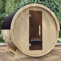 Revel Eden 6 Person Traditional Barrel Sauna R-BT-6P hero image