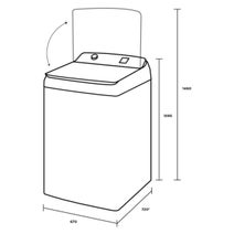Westinghouse 11kg EasyCare 700 Top Load Washing Machine WWT1184C7WA hero image