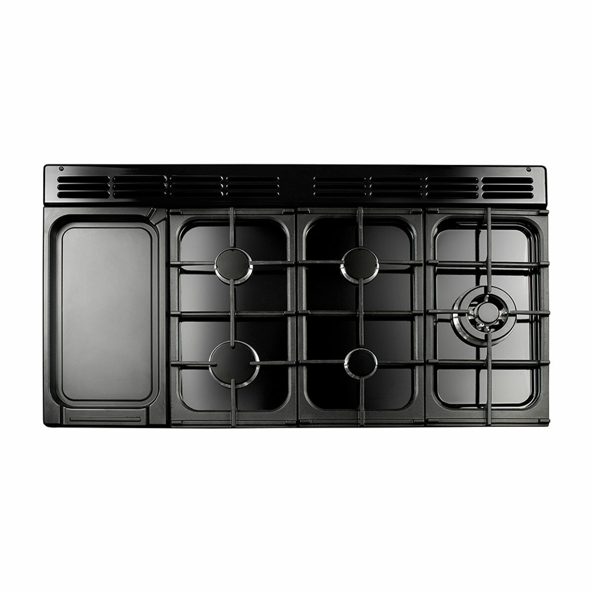 Falcon 110cm Classic Deluxe Freestanding Dual Fuel Oven/Stove Slate and Chrome CDL110DFSL-CH hero image
