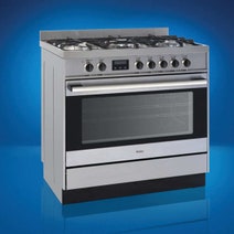 Haier 90cm Freestanding Dual Fuel Cooker Stainless Steel HOR90S9MSX1 hero image