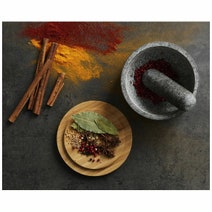 Joseph Joseph Dash Pestle & Mortar with Bamboo Lid - Granite 20176 hero image