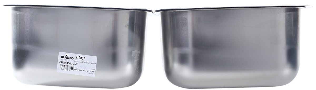 Blanco NIAGARAU2K5 Niagarau Double Bowl Undermount Sink hero image