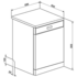 Smeg DWA6D15X Diamond Series Freestanding Dishwasher image NaN