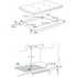 Electrolux 60cm 3 Zone Induction Cooktop EHI635BF image NaN