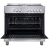 Trinity 90 cm Freestanding Electric Oven with Gas Cooktop TRFSEGO900 image NaN