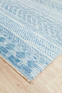 Rug Culture Terrace Extra Large Blue Rug 330X240CM - TER-5505-BLU-330X240 hero image