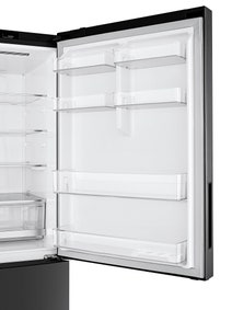 LG 420L Bottom Mount Fridge Matte Black GB-455MBL hero image