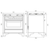 Ilve Majestic 90cm Freestanding Dual Fuel Oven with TFT Control Blue Grey/Brass M09IDNE3-BGG  image NaN