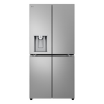 LG 506L French Door Fridge with Slim In-Door Ice and Water Dispenser Stainless Steel GF-L500PL hero image