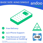 Sealy King Single Endurance Base In Eucalyptus - 720514 hero image