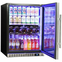 Schmick Solid Door Under Bench Bar Fridge SK156-SD hero image