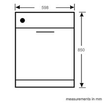 Beko BDF1630X Freestanding Dishwasher hero image