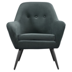 Ostro Winton Accent Chair Charcoal WA0120BCHAR hero image