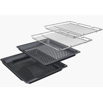 Bosch Series 8 60cm Built-in Black Oven with Air Frying HBG7741B1A hero image