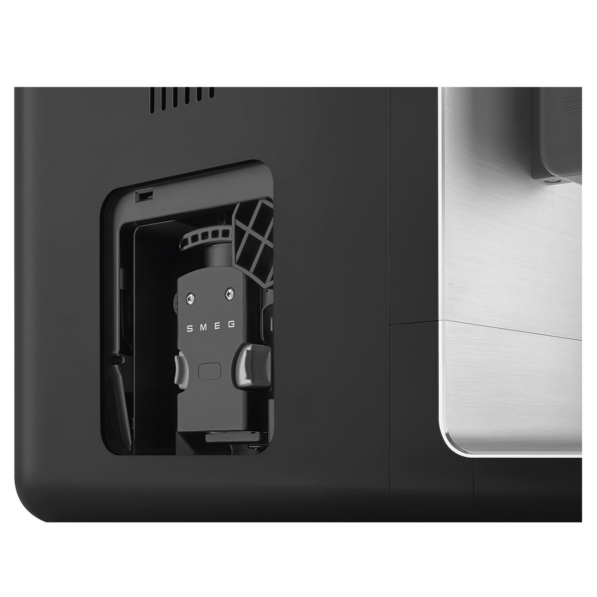 Smeg Automatic Coffee Machine with AutoMilk Black BCC13BLMAU hero image