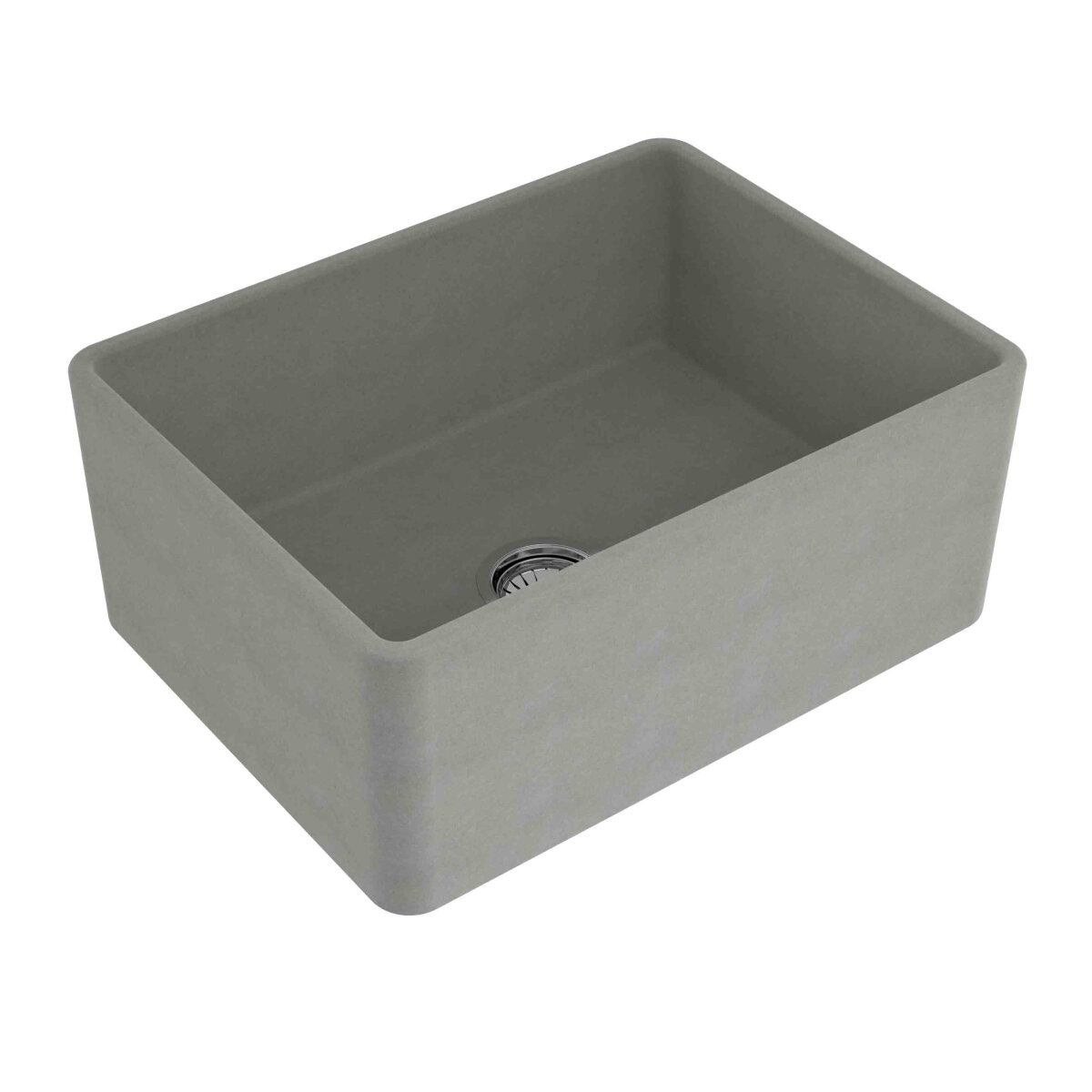 Turner Hastings Novi 60 x 46 Fine Fireclay Single Bowl Butler Sink Concrete NO604FS-CL hero image