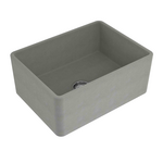 Turner Hastings Novi 60 x 46 Fine Fireclay Single Bowl Butler Sink Concrete NO604FS-CL hero image