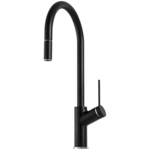 Oliveri Vilo Pull Out Mixer Tap VT0398C-BLACK hero image