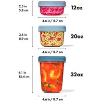OXO Twist & Stack 12 Piece Container Set 48775 hero image