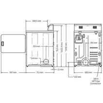 Speed Queen 9kg Natural Gas Dryer ADG3TRGASN hero image
