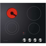 Fisher & Paykel Series 5 60cm Electric Cooktop Black Glass CE604CBX2 hero image