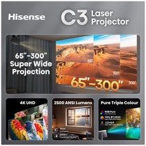 Hisense C5 65-300 Inch 4K Triple Laser Projector C-3 hero image