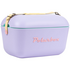 Polarbox Rainbow 20L Cooler Lilac with Yellow Strap and Rose Logo & Rivet PLBR20LR image NaN