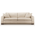 Kalona Genoa Three Seater Leather Sofa Cream 6456-30C image NaN