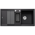 Blanco Adira 6S Single Bowl Sink with Additional Bowl and Left Hand Drainer Black  528133 image NaN
