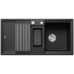 Blanco Adira 6S Single Bowl Sink with Additional Bowl and Left Hand Drainer Black  528133 hero image