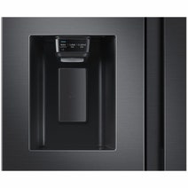 Samsung 616L Family Hub Side By Side Non-plumbed Fridge Matte Black SRS656MBFH4 hero image