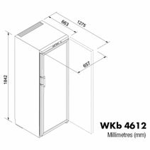 Liebherr Barrique 195 Bottle Wine Storage Cabinet WKB4612 hero image
