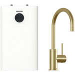 Stiebel Eltron SNU 10 PLUS with Gooseneck Gold Mixer 208195 hero image
