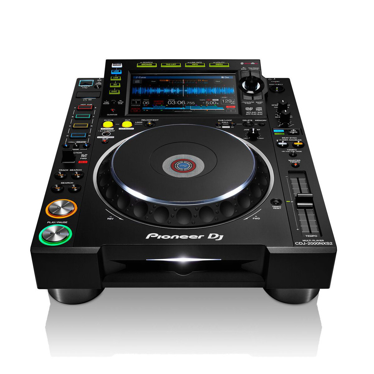 Pioneer DJ CDJ2000NXS2 Nexus CD Media Player Controller hero image