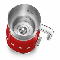 Smeg 50s Retro Style Milk Frother Red MFF01RDAU hero image
