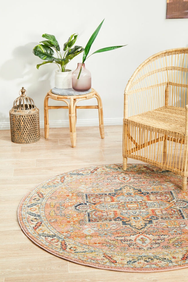 Rug Culture Legacy Medium Multi-coloured Rug 200X200CM - LEG-850-SALM ...