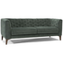 Natuzzi Editions Piacera Dark Green Fabric Sofa 3 Seater SOFB98900970007709 image NaN