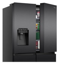 Hisense 585L PureFlat Eclipse Refrigerator Dark Stainless Steel HRCD586TBWB hero image