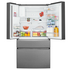 Westinghouse 609L French Door Fridge Dark Stainless Steel WHE6170BB image NaN